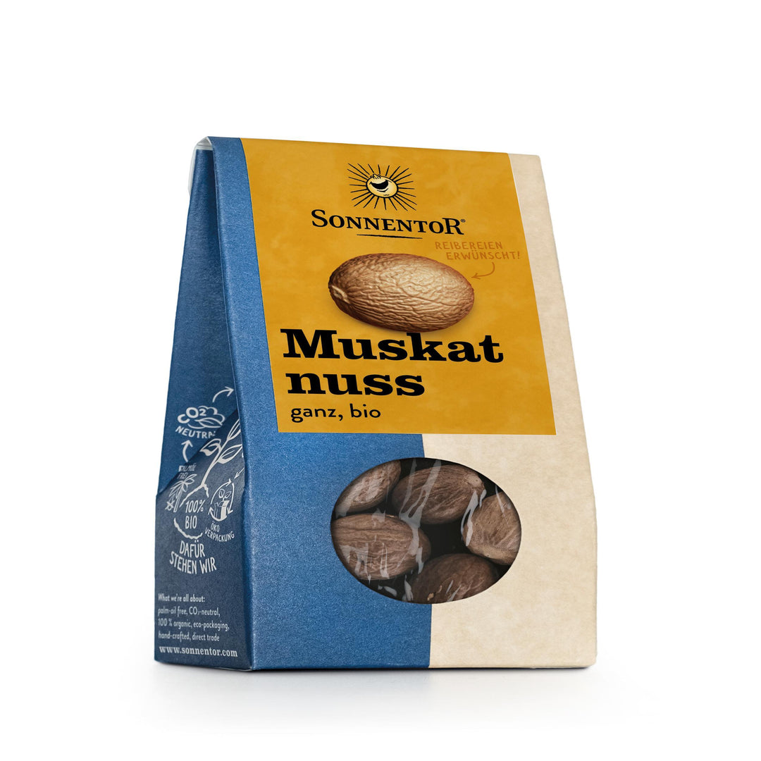 Muskatnuss ganz – Sonnentor